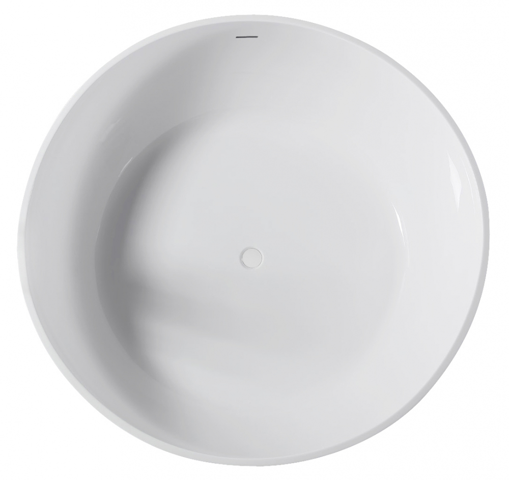 Abber Ванна акриловая отдельностоящая 150x150x56h см, цвет: черный AB9279MB