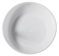 Abber Ванна акриловая отдельностоящая 150x150x56h см, цвет: черный AB9279MB