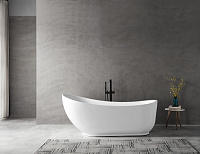 Abber Ванна акриловая отдельностоящая 180x89x76h см, цвет: белый AB9288