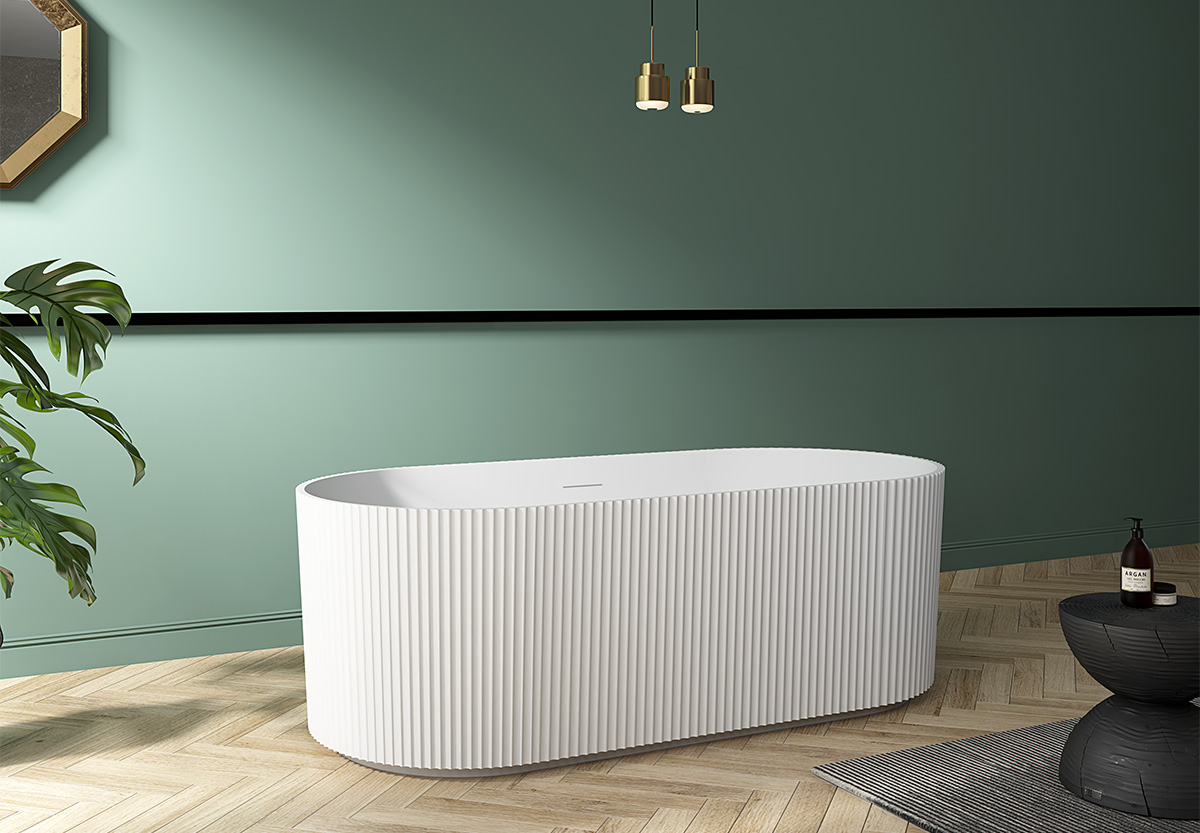 Abber Ванна акриловая отдельностоящая 170x80x58h см, цвет: белый AB9325-1.7