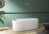 Abber Ванна акриловая отдельностоящая 170x80x58h см, цвет: белый AB9325-1.7