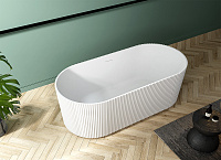 Abber Ванна акриловая отдельностоящая 170x80x58h см, цвет: белый AB9325-1.7