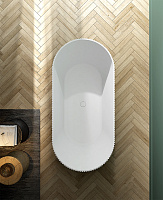 Abber Ванна акриловая отдельностоящая 170x80x58h см, цвет: белый AB9325-1.7