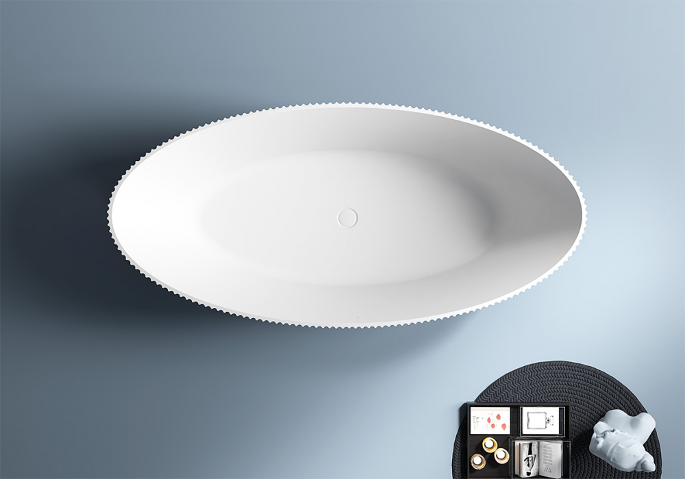 Abber Ванна акриловая отдельностоящая 180x85x58h см, цвет: белый AB9327