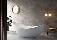 Abber Ванна акриловая отдельностоящая 180x80x75h см, цвет: белый AB9333