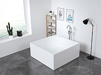 Abber Ванна акриловая отдельностоящая 140x140x60h см, цвет: белый AB9337