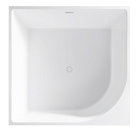 Abber Ванна акриловая отдельностоящая 140x140x60h см, цвет: белый AB9337