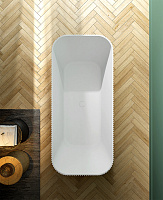 Abber Ванна акриловая отдельностоящая 170x75x58h см, цвет: белый AB9363-1.7