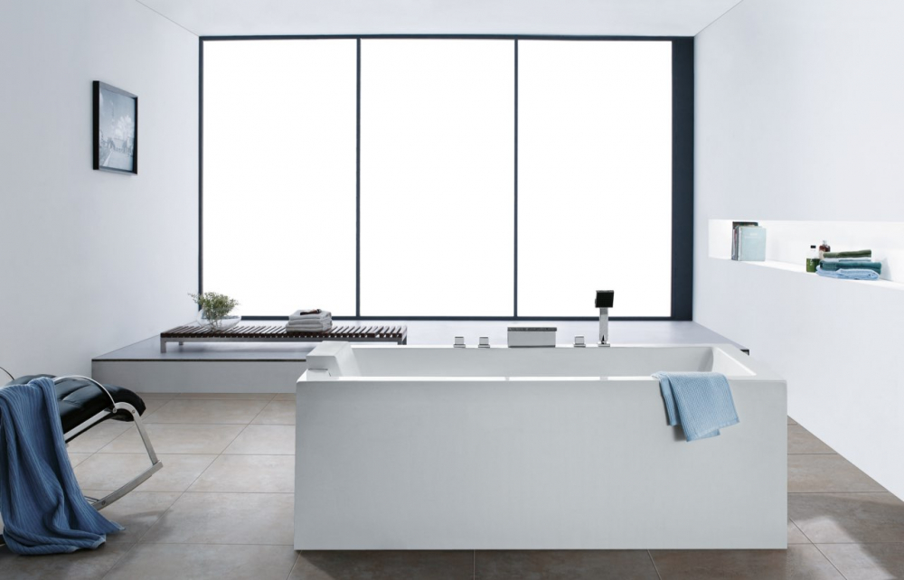 Abber Ванна акриловая отдельностоящая 160x80x60h см, цвет: белый AB9406-1.6