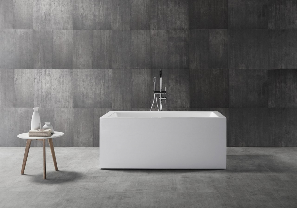 Abber Ванна акриловая отдельностоящая 160x80x60h см, цвет: белый AB9406-1.6