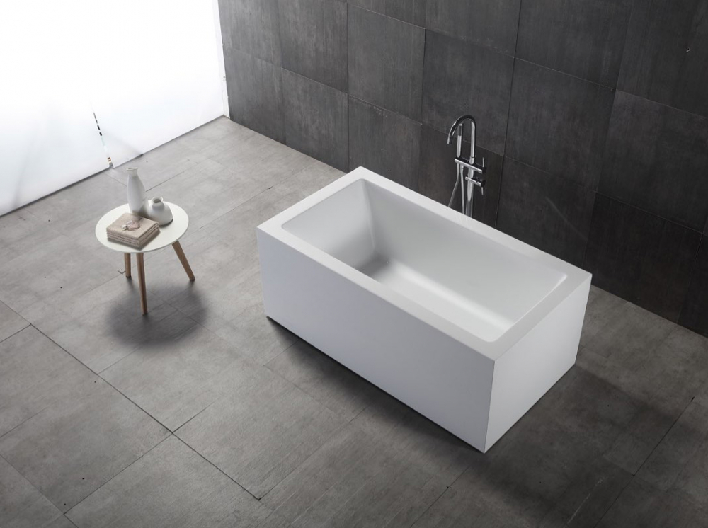 Abber Ванна акриловая отдельностоящая 160x80x60h см, цвет: белый AB9406-1.6