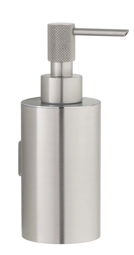 Boheme Uno Дозатор для жидкого мыла, подвесной, латунная колба цвет: nickel brush 10977-NB