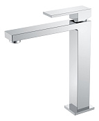 Boheme Qubic Смеситель для раковины высота излива 20,7 см, без донного клапана, цвет: chrome 472-CR