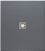 Allen Brau Priority Душевой поддон из литьевого мрамора 100x100x3h см, цвет: синий матовый 8.31005-BGM