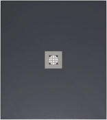 Allen Brau Priority Душевой поддон из литьевого мрамора 90x90x3h см, цвет: антрацит 8.31002-AM