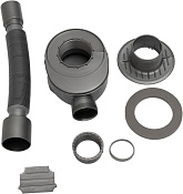 Allen Brau Сифон для поддонов с гидрозатвором, цвет: серый матовый 8.21.31-SF