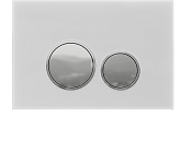 Allen Brau Priority Клавиша смыва 24,8x16,8h см, цвет: белый глянцевый 9.20005.20