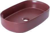 Allen Brau Fantasy Раковина чаша 55x36x12h см, без перелива, цвет: бордо 4.11022.BD