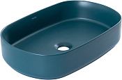 Allen Brau Fantasy Раковина чаша 55x36x12h см, без перелива, цвет: петроль 4.11022.PT