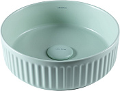 Allen Brau Fantasy Раковина чаша d36x12h см, без перелива, цвет: мятный 4.11032.MT