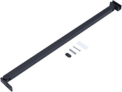 Allen Brau Priority Держатель стекла 50x4,5 см, цвет: черный брашированный 3.31103.BBA