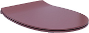 Allen Brau Fantasy Крышка-сиденье для унитаза 36x42,5x4h см, с микролифтом, цвет: бордо 4.11005.BD