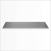 Allen Brau Liberty Полка для стеллажа 55,8x26,6x1h см, цвет: серый структурный 1.33010.G-S