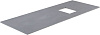 Allen Brau Infinity Столешница для раковины 120x46 см, правосторонняя, цвет: графит 1.21014.G