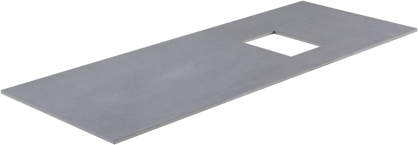 Allen Brau Infinity Столешница для раковины 120x46 см, правосторонняя, цвет: графит 1.21014.G