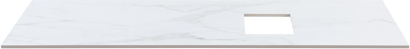 Allen Brau Infinity Столешница для раковины 120x46 см, правосторонняя, цвет: мрамор 1.21014.M