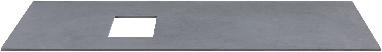 Allen Brau Infinity Столешница для раковины 120x46 см, левосторонняя, цвет: графит 1.21015.G