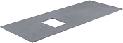 Allen Brau Infinity Столешница для раковины 120x46 см, левосторонняя, цвет: графит 1.21015.G