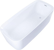 Allen Brau Infinity Акриловая ванна отдельностоящая 170x78 см, цвет: белый глянцевый 2.21003.20