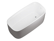 Allen Brau Infinity Акриловая ванна отдельностоящая 170x78 см, цвет: внутри белый, снаружи платина 2.21003.21/PGM