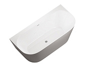 Allen Brau Priority Акриловая ванна пристенная 170x78 см, цвет: внутри белый, снаружи платина, глянц 2.31003.20/PGM