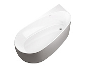 Allen Brau Priority Акриловая ванна угловая 170x80 см, цвет: внутри белый, снаружи платина, глянц 2.31002.20/PGM