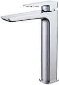 Allen Brau Infinity Смеситель для раковины высокий, без донного клапана, излив 15 см, цвет: хром 5.21002-00