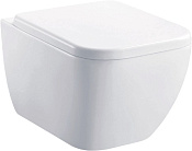 Allen Brau Infinity Чаша подвесного унитаза 36x51 см каскадный смыв, цвет: белый глянцевый 4.21004.20