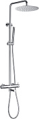 Allen Brau Priority Душевая стойка: смеситель, ручной душ, верхний душ, шланг 150 см, цвет: хром 5.31A10-00