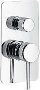 Allen Brau Priority Смеситель для ванны и душа, на 3 потребителя, с внутренней частью, цвет: хром 5.31A11-00