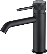 Allen Brau Priority Смеситель для раковины, без донного клапана, излив 13,1 см, цвет: черный матовый 5.31A01-31
