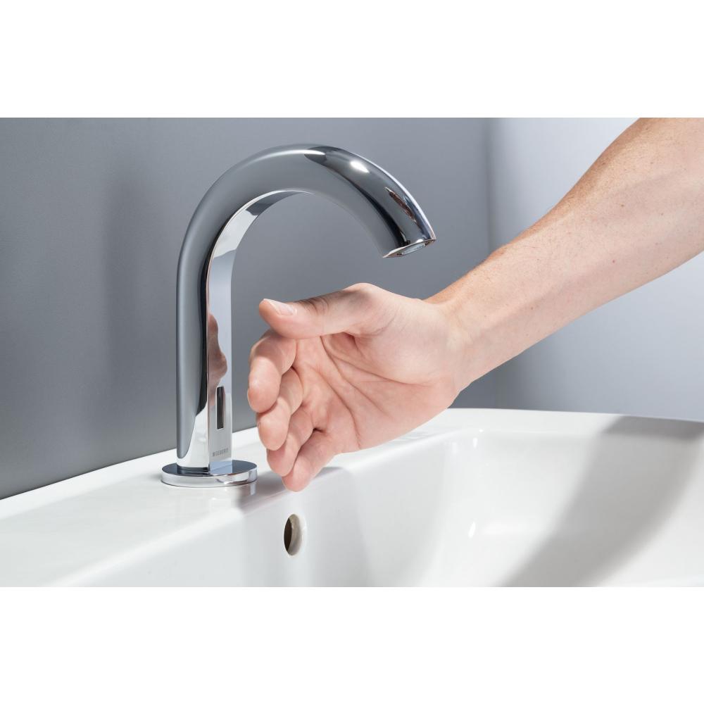 Geberit Piave Смеситель для раковины, сенсорный, цвет: хром глянцевый 116.166.21.1