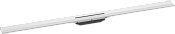 Hansgrohe RainDrain Внешняя часть линейного слива для укор. душа 120х7,6х1h см, цвет: белый 56054700