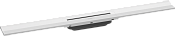 Hansgrohe RainDrain Внешняя часть линейного слива для укор. душа 80х6х1h см, цвет: белый 56051700