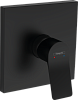 Hansgrohe Vivenis Смеситель для душа встраиваемый, внешняя часть, цвет: матовый черный 75615670