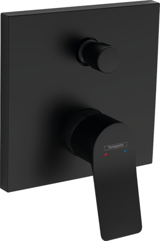 Hansgrohe Vivenis Смеситель для ванны встраиваемый на 2 потребителя, цвет: матовый черный 75416670