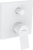 Hansgrohe Vivenis Смеситель для ванны встраиваемый на 2 потребителя, цвет: матовый белый 75416700
