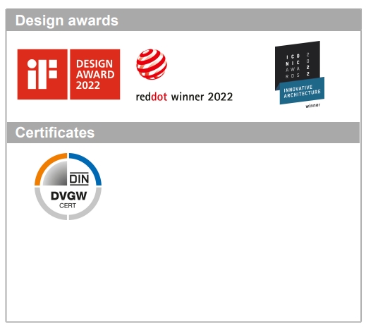 Hansgrohe Rebris S Смеситель для ванны встраиваемый на 2 потребителя, цвет: матовый черный 72467670