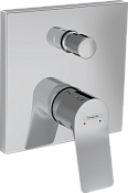 Hansgrohe Vivenis Смеситель для ванны встраиваемый на 2 потребителя, внешняя часть, цвет: хром 75416000