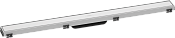 Hansgrohe RainDrain Внешняя часть линейного слива для душа 85,5х8,1х2,5h см, цвет: белый 56040700